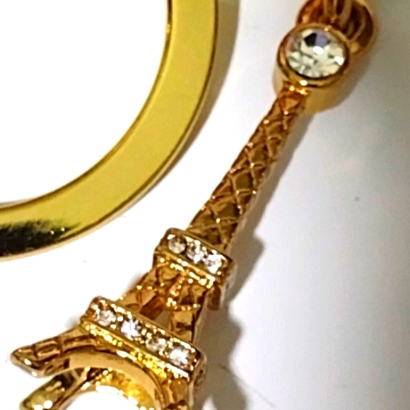 Juicy Couture LG Charm Depicting the Eiffel🗼Lady Liberty 🌍Globe Spins NWT - Picture 5 of 14